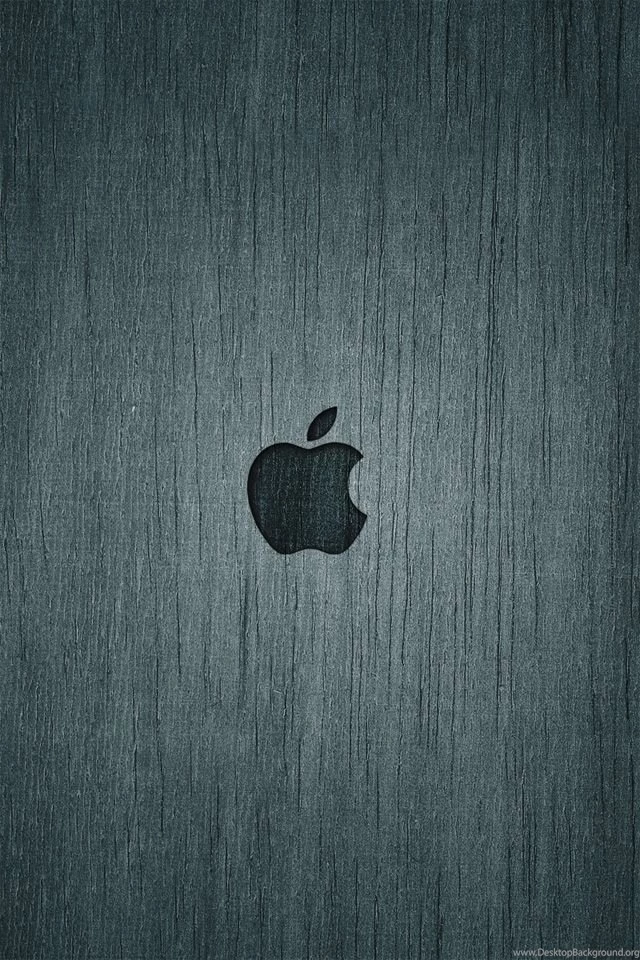 Apple Logo Wood iPhone 4s Wallpaper.jpg