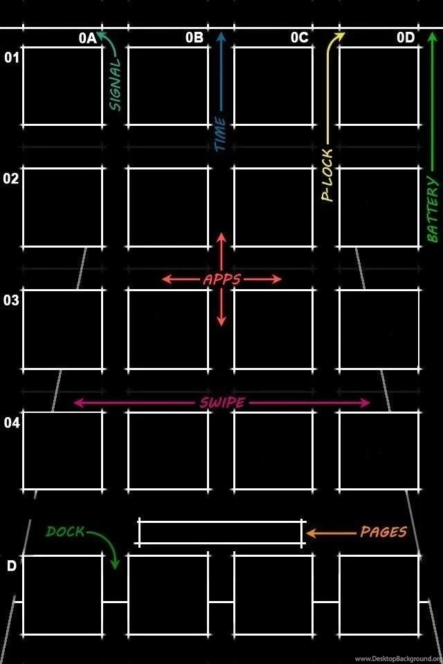 Iphone 4/4s] Backgrounds Layout : IWallpapers