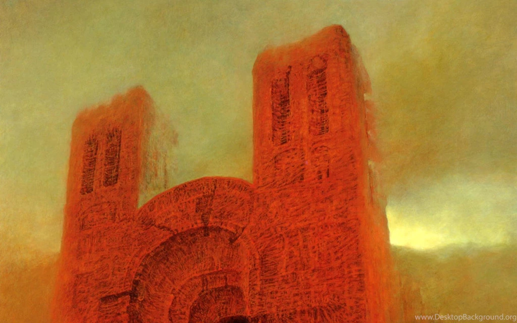 Zdzislaw Beksinski Architecture Artwork Buildings Wallpapers ...