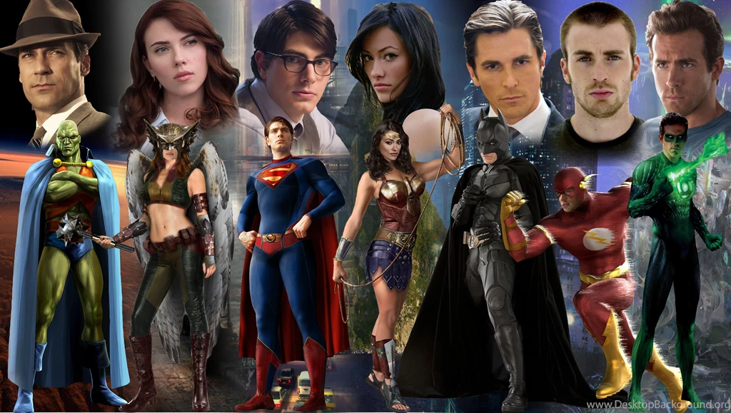 Justice League Silhouettes 3