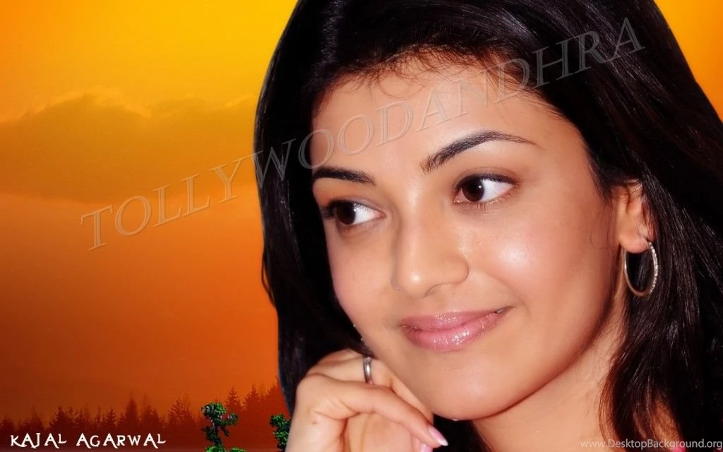 Kajal Agarwal Desktop Wallpaper,Telugu Actress Kajal Agarwal