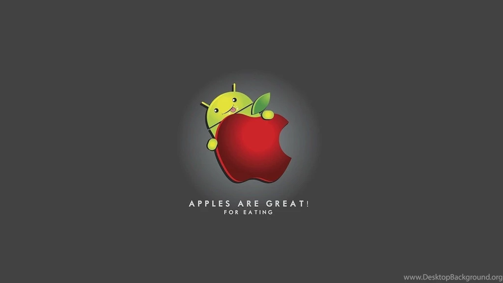 Apple: Android Apple Logo Funny Free Wallpapers For HD 16:9 High ...
