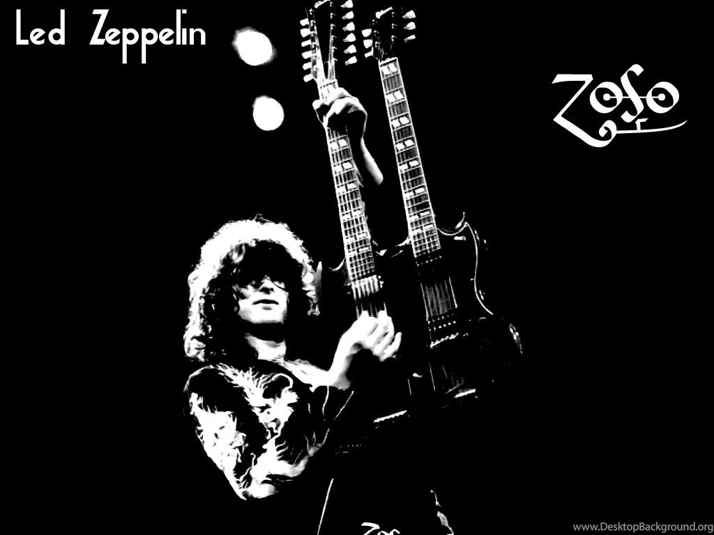Zoso Black And White By Hi Teck On DeviantArt