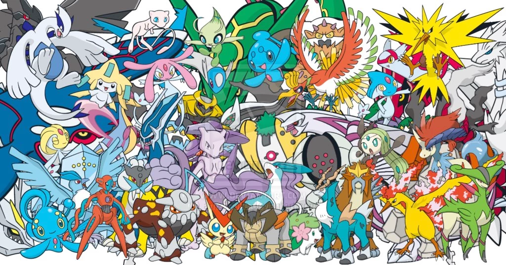 Legendary Pokemon Wallpapers For Computer Wallpapers Cave