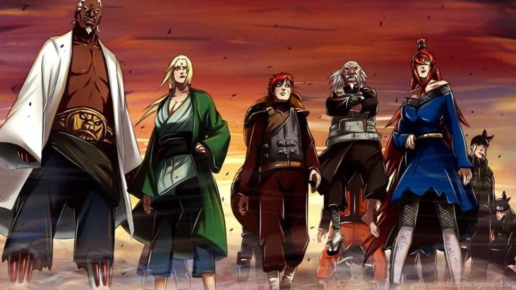 Wallpapers Mizukage Kazekage Raikage Hokage Tsuchikage Mei Terumi ...