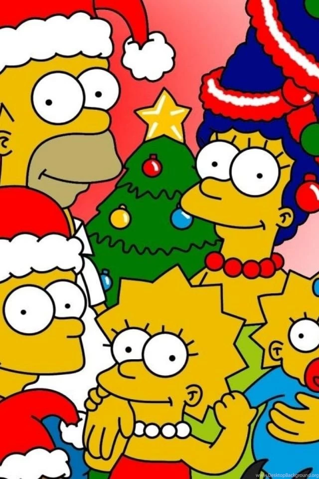 Simpsons Christmas Wallpapers
