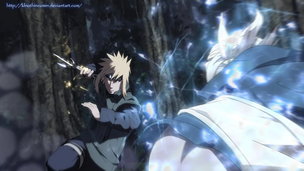 Naruto Shippuden Minato Namikaze Raikage Yellow Flash Desktop ...