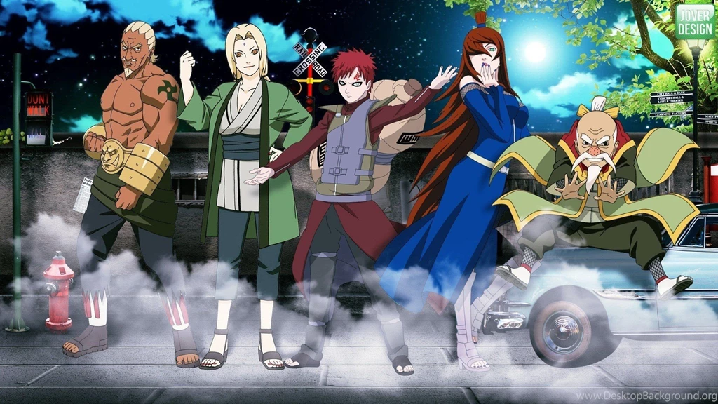 Tsunade Naruto: Shippuden Gaara Kazekage Raikage Mizukage Hokage ...