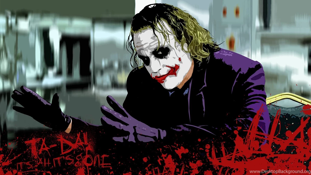 Heath Ledger The Dark Knight The Joker Wallpapers   (