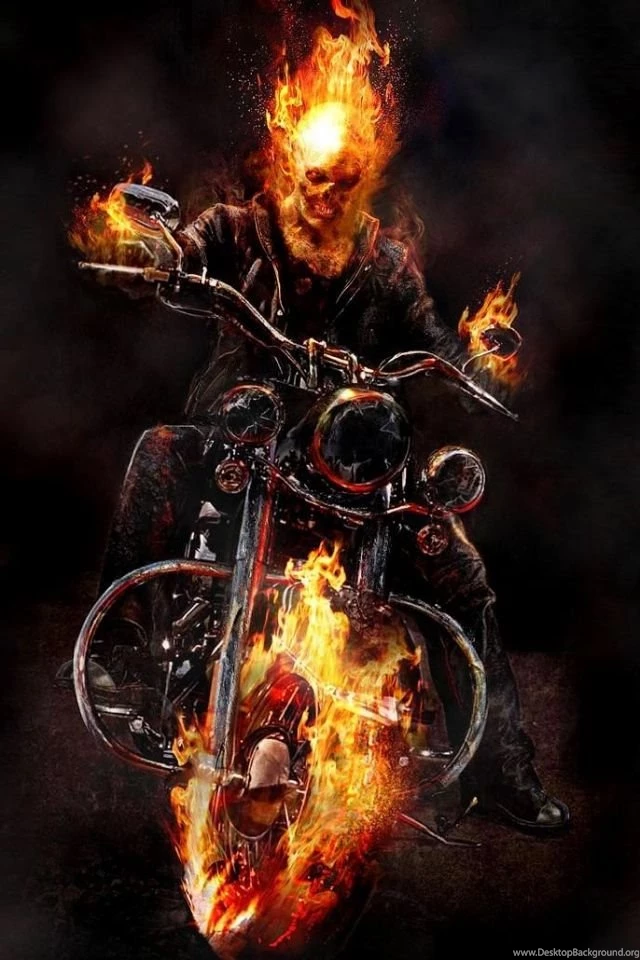 iPhone 4S, 4 Ghost Rider Wallpapers HD, Desktop Backgrounds 640x960