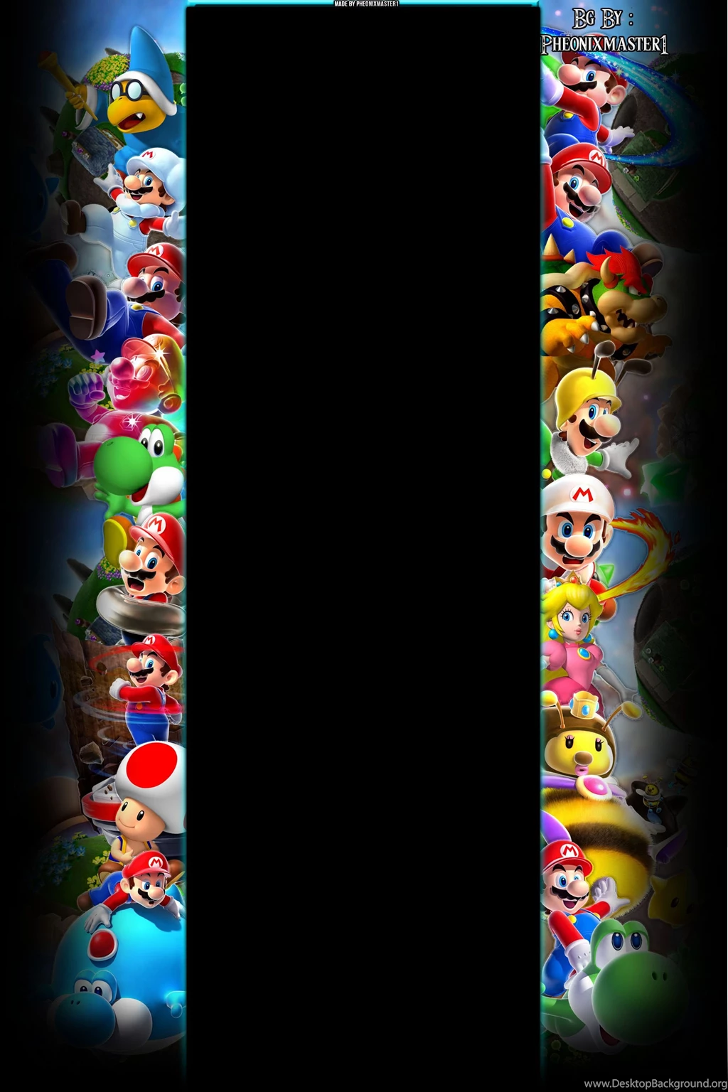 Super Mario Galaxy Youtube Backgrounds By Pheonixmaster1 On DeviantArt