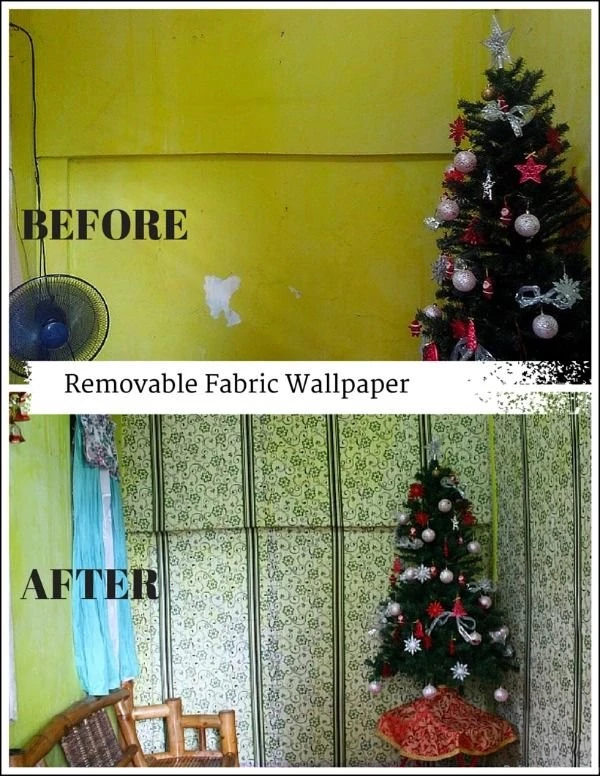 Removable Fabric Wallpapers