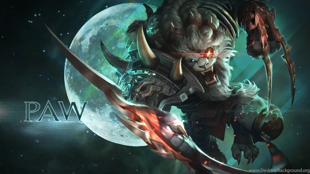Rengar // League Of Legends Wallpapers // Speedart! YouTube