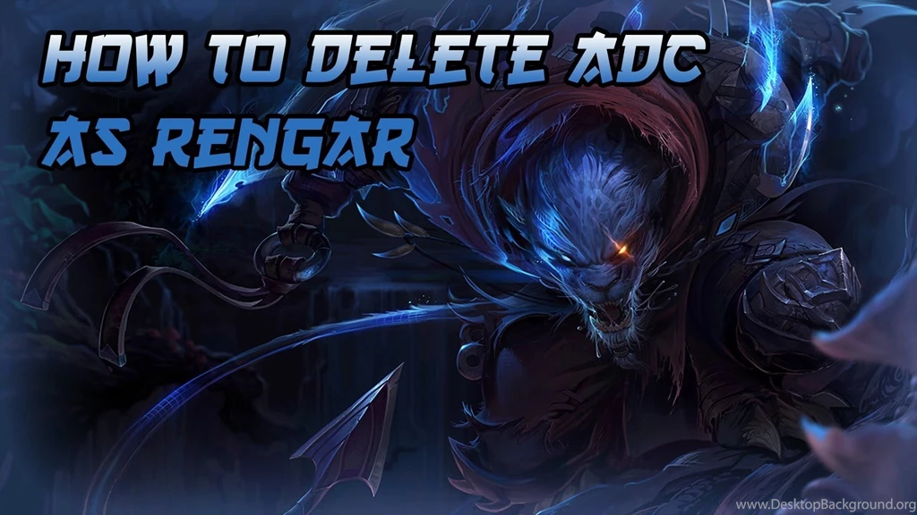 How To Delete Adc As Rengar   YouTube