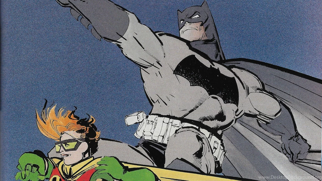 I Just Re read The Dark Knight Returns, Had To Make This Wallpapers ...