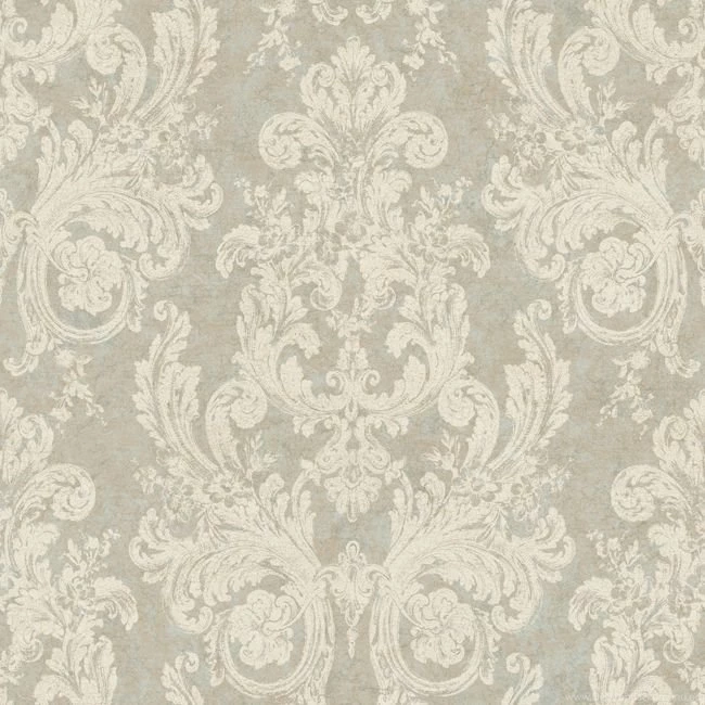 NK2089 Nantucket Ornamental Toile Wallpapers By York