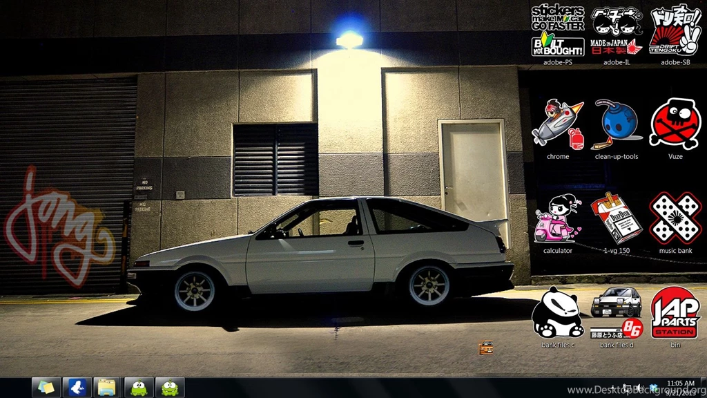 My AE86 Jdm Desktop By Afronoodles On DeviantArt