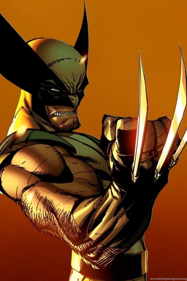 640x960 Wolverine Artwork Iphone 4 Wallpapers
