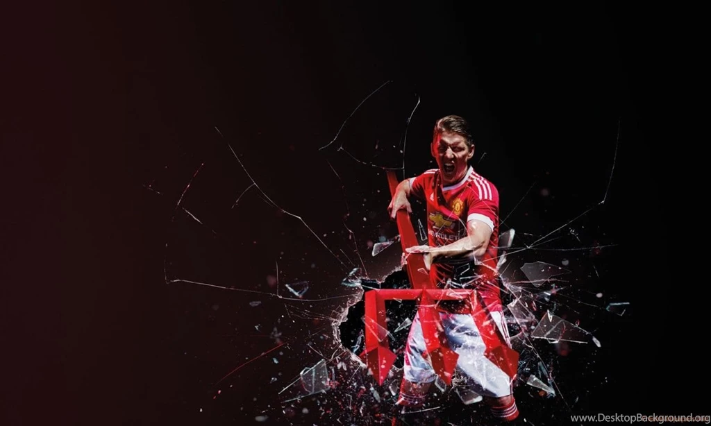 Bastian Schweinsteiger 2015 2016 Man Utd Adidas Home Kit ...