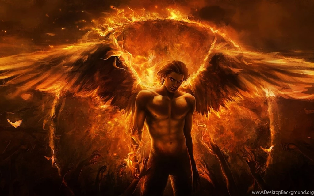 Fire Angel Computer Wallpapers, Desktop Backgrounds