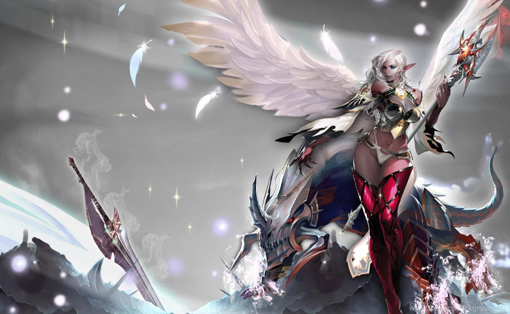 ANGEL WARRIOR WALLPAPER   (