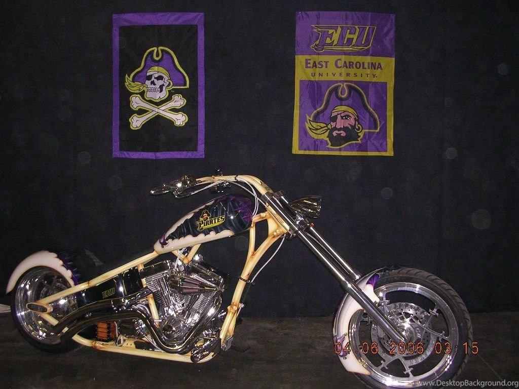 East Carolina University Chopper, Custom Motorcycle