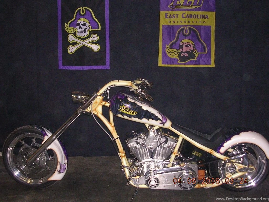 East Carolina University Chopper, Custom Motorcycle