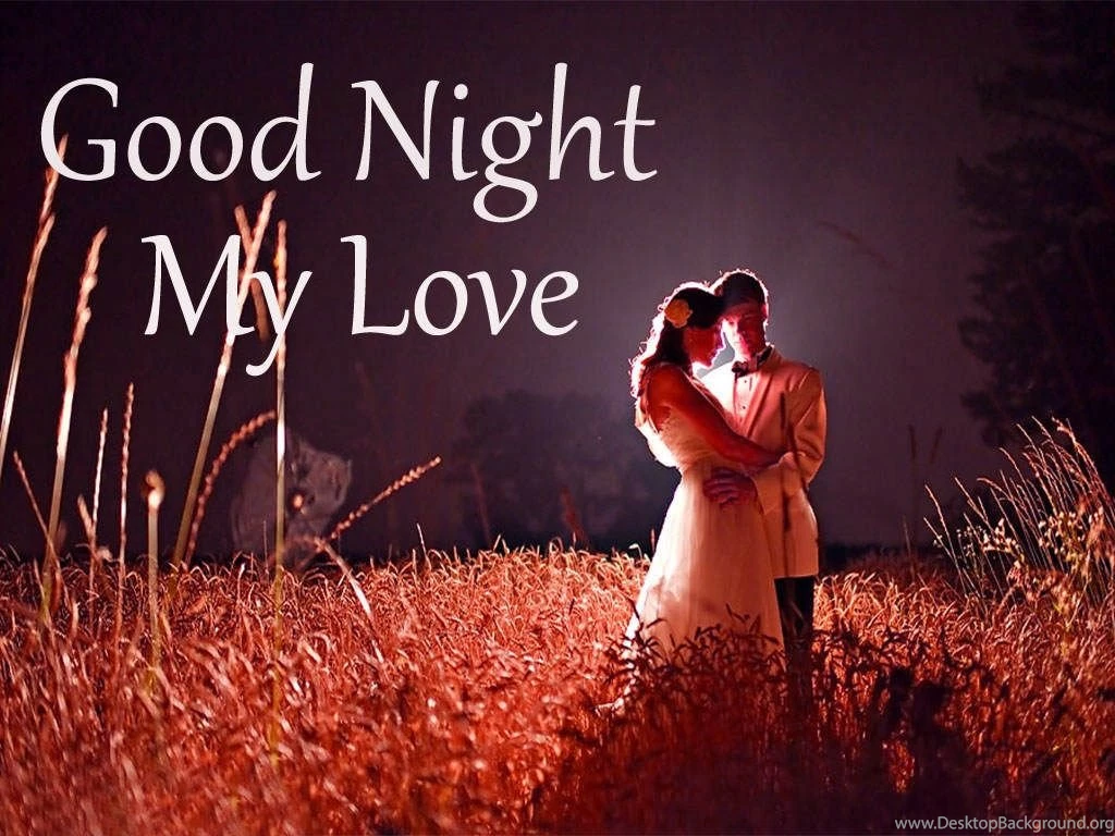 Good Night My Love Romantic Couple Hd Wallpapers Desktop Background