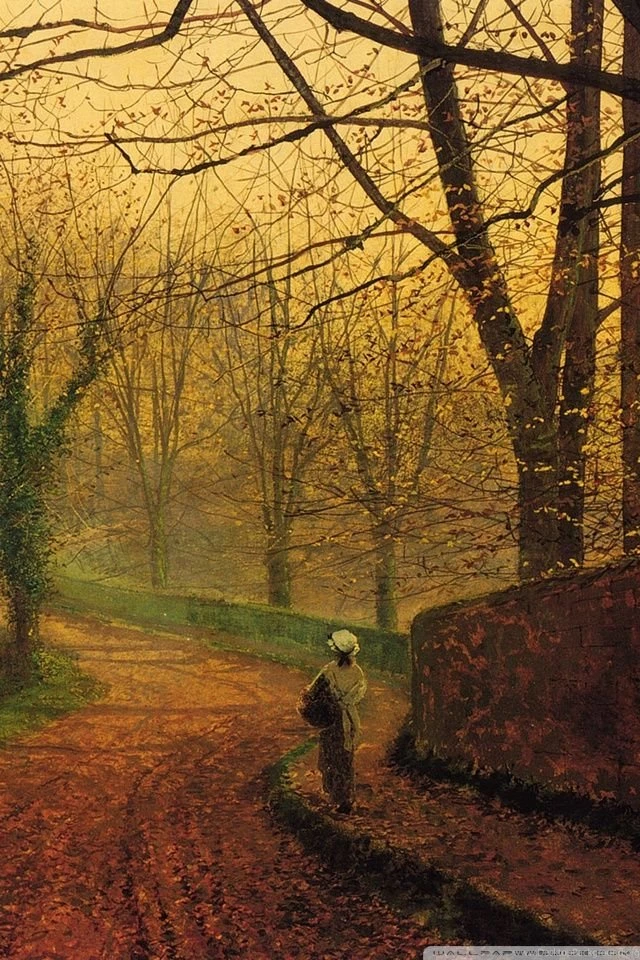 Fall Painting HD Desktop Wallpapers : Widescreen : High Definition ...