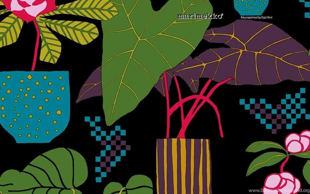 Marimekko Desktop Calendar   August 2012   AlwaysMod Blog