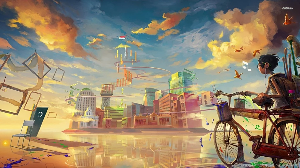 Painting A Fantasy World Wallpapers   Digital Art Wallpapers