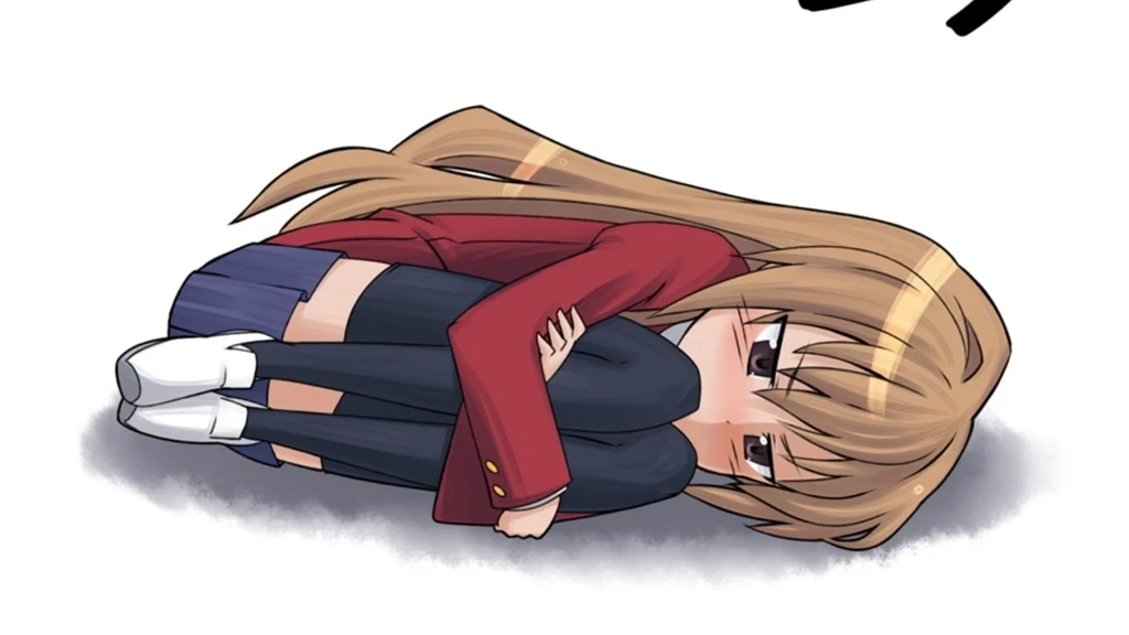 Download Wallpapers 1366x768 Toradora, Aisaka Taiga, Girl, Grief ...