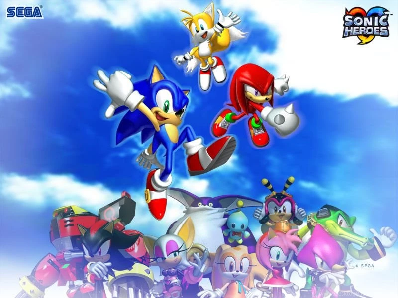 Sonic Hereos Sonic Characters Wallpapers (2572903) Fanpop