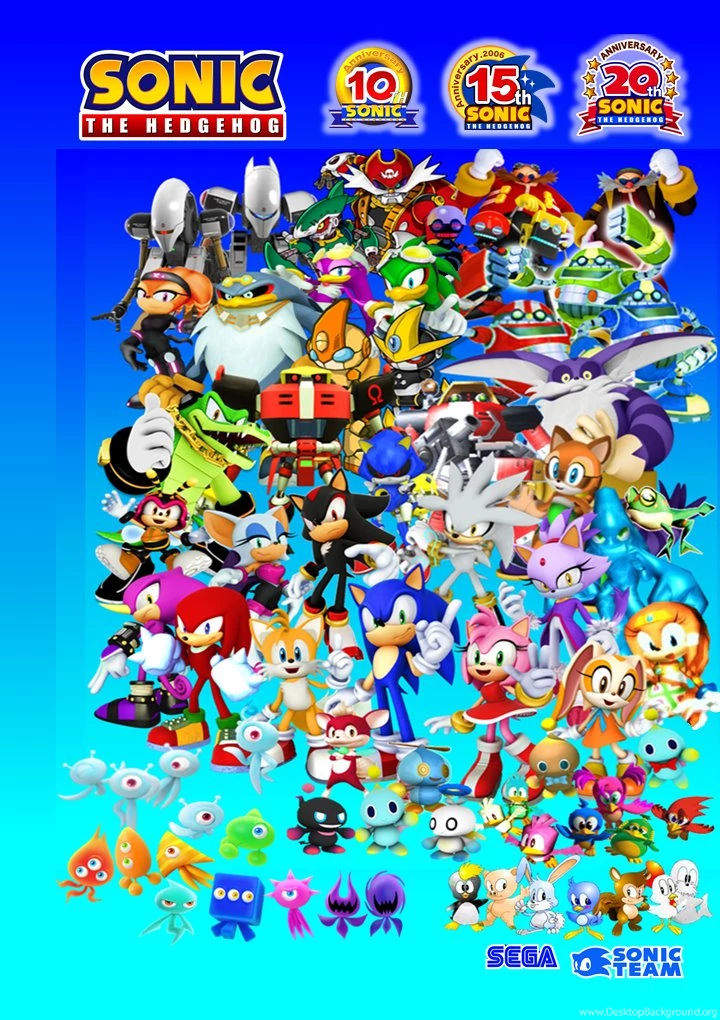 DeviantArt: More Like Sonic And His Friends, Rivals, Bosses ...