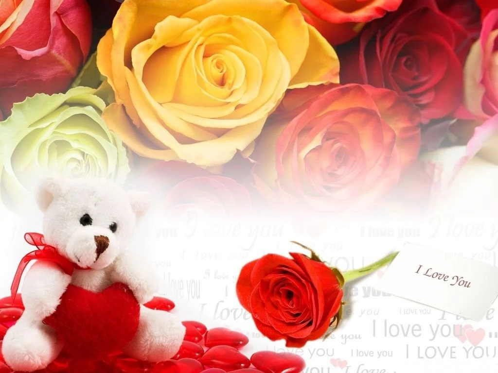 Happy Valentines Day Rose HD Beautiful Desktop Wallpapers