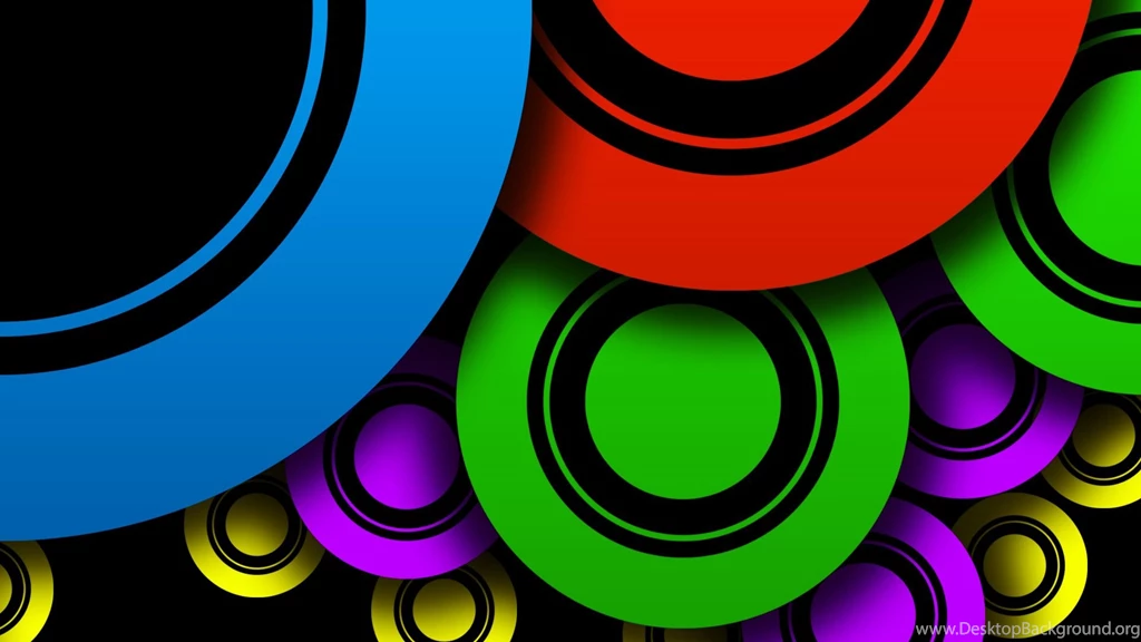 Circles Retina Dekstop Wallpapers