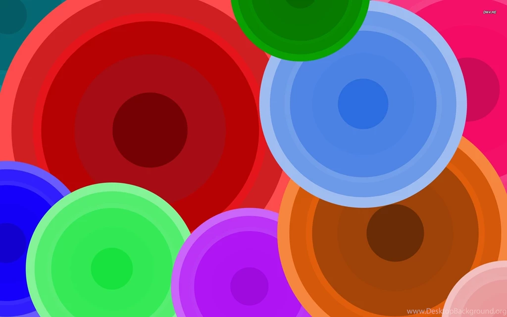 Colored Circles Wallpapers   Vector Wallpapers