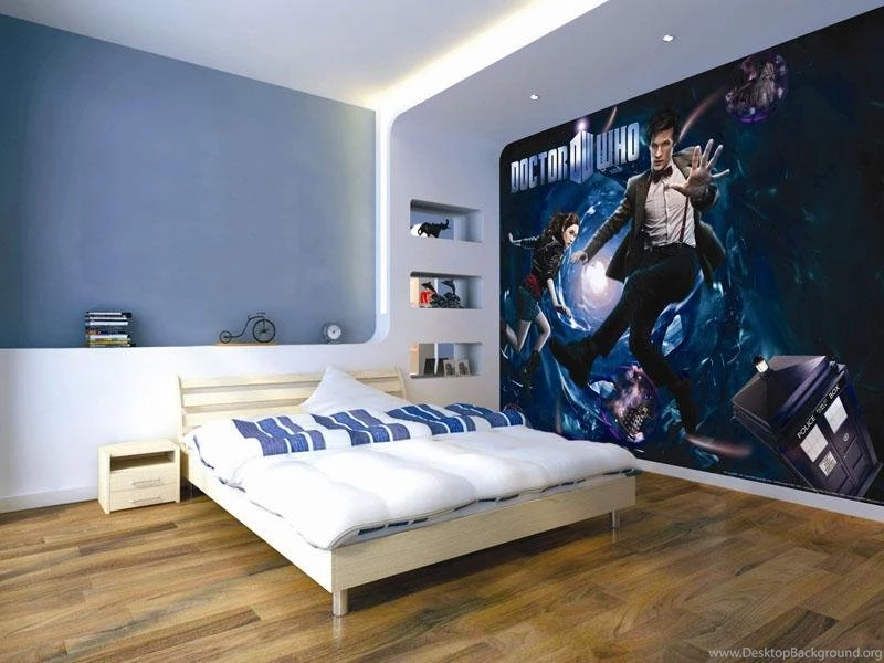 Doctor Who: Wallpaper: 11th Doctor & Amy Vortex @ ForbiddenPlanet ...