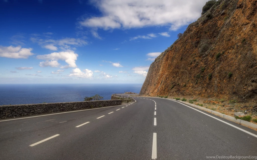Download Wallpapers 2560x1600 Road, Mountain, Hill, Mark, Turn ...