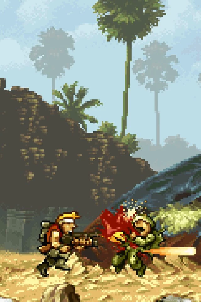 Metal Slug iPhone Wallpapers   RETINA Res By SolidAlexei On DeviantArt