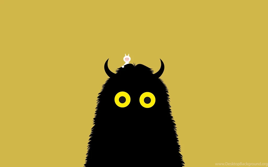 Minimalistic Yellow Eyes Where The Wild Things Are Simple ...