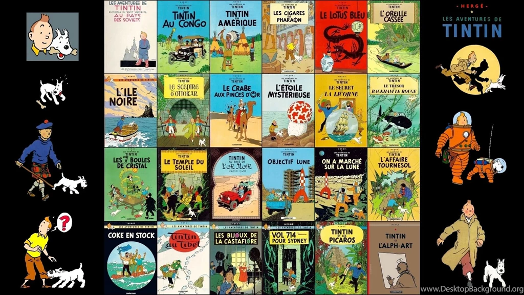 Tintin   BD Wallpapers (32266562)   Fanpop