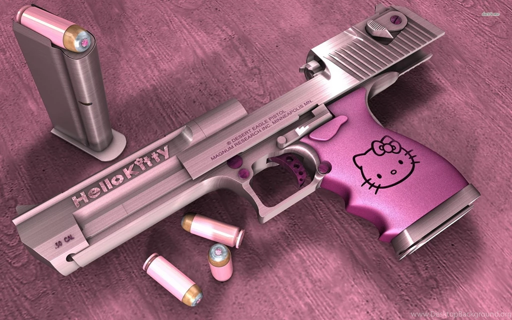 Hello Kitty Gun Wallpapers Digital Art Wallpapers