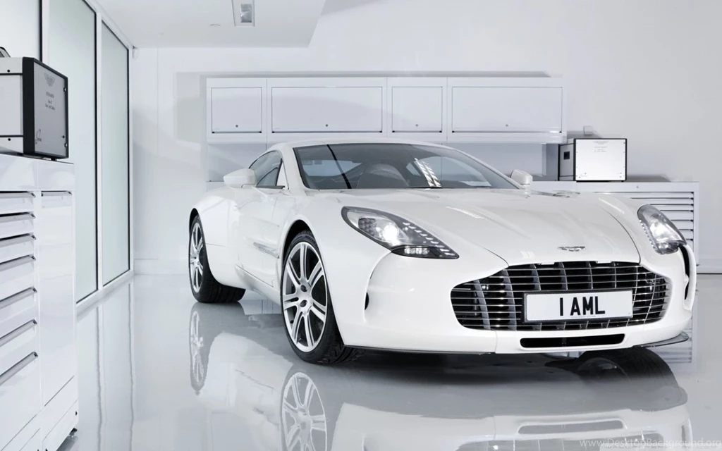 White Aston Martin One 77 HD Desktop Wallpapers : Widescreen : High ...