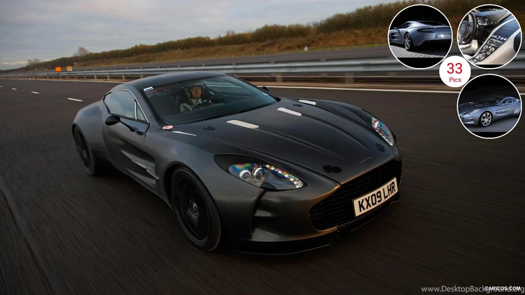 Aston Martin One 77 Front Right Quarter View