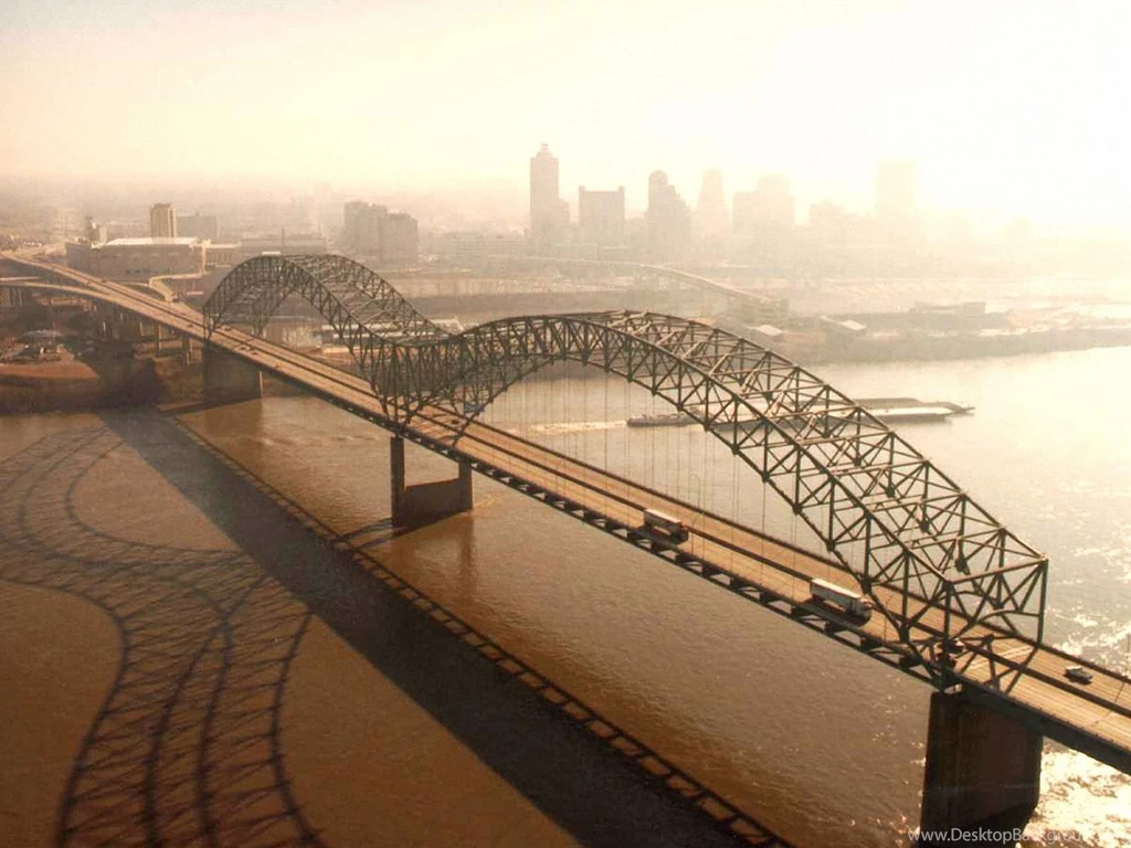 Hernando De Soto Bridge Memphi 1600x1200 Wallpapers,Memphis ...