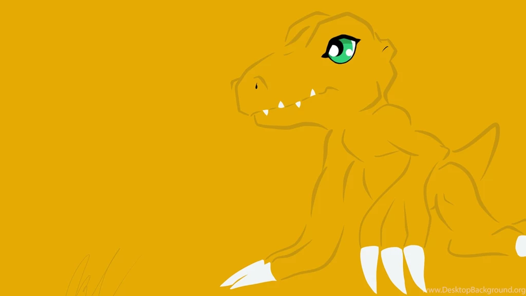 Minimalist Agumon By Seracfrost On DeviantArt