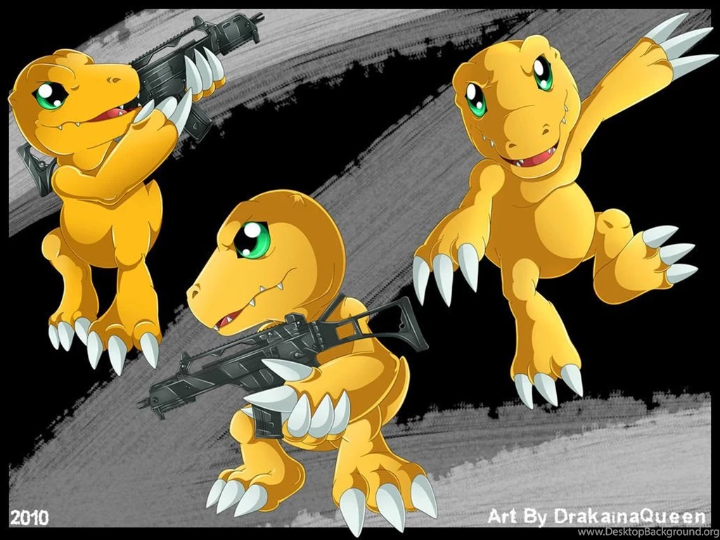 Agumon Commission By DrakainaQueen On DeviantArt