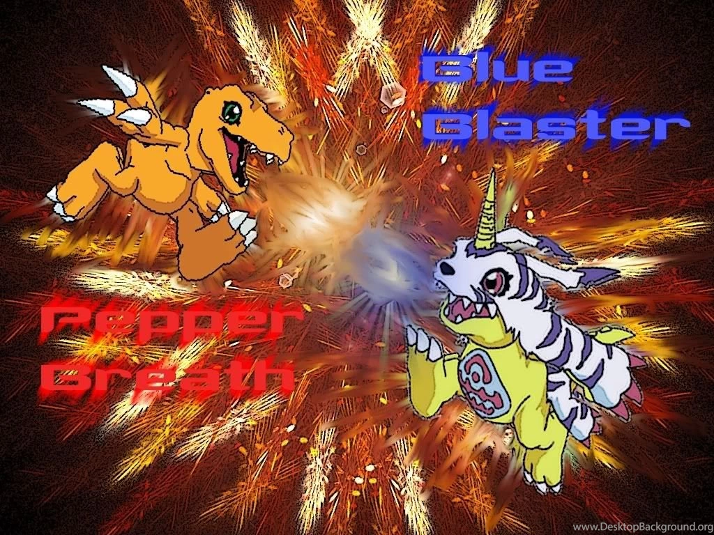 Agumon VS Gabumon Photo By Tyagorodriguez