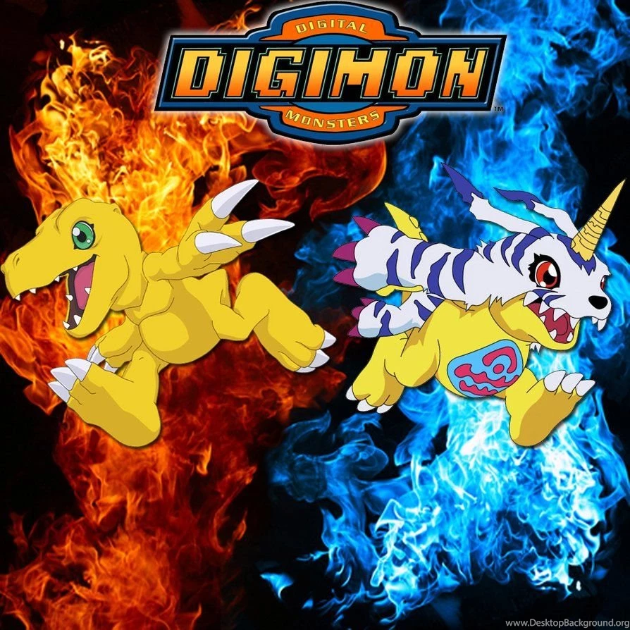 Gabumon And Agumon